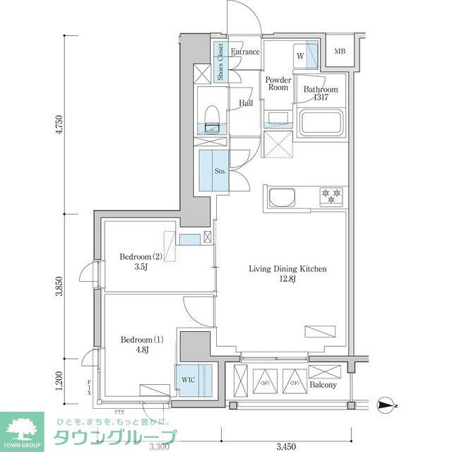 間取図
