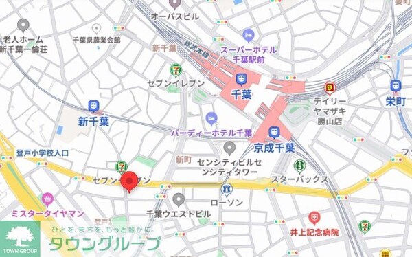 地図(ご来店お待ちしております！043-221-3600)