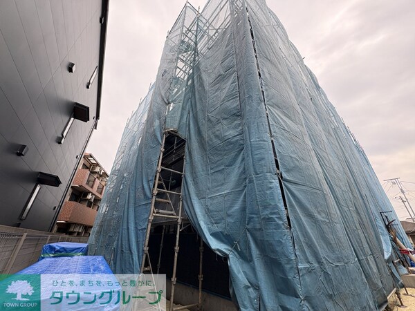 外観(建築中です。内見は随時いたします。)