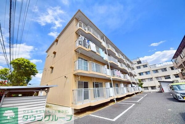 外観(前面棟なしで日当たり良好)