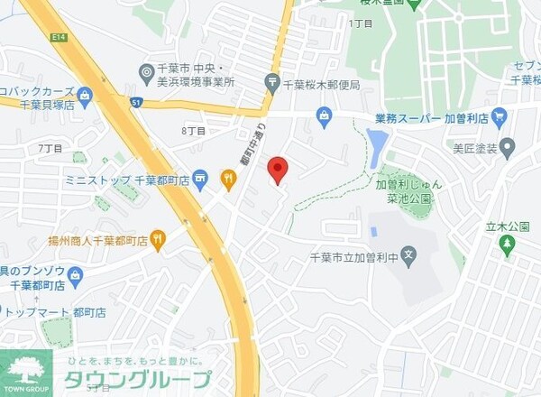 地図(ご来店お待ちしております！043-221-3600)