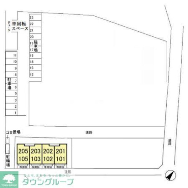 地図(お問合せは【タウンハウジング】まで！※現地待合わせ相談可！)