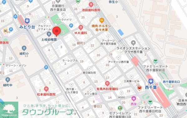 地図(お問合せはタウンハウジングまで！※現地待合わせ相談可能)