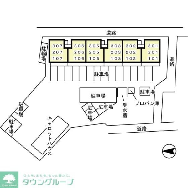 地図(お問合せは【タウンハウジング】まで！※現地待合わせ相談可！)