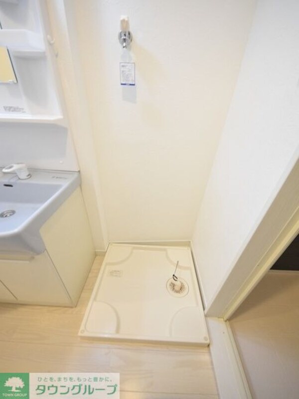 設備(室内洗濯機置き場)