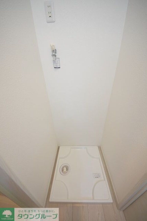 設備(室内洗濯機置き場)