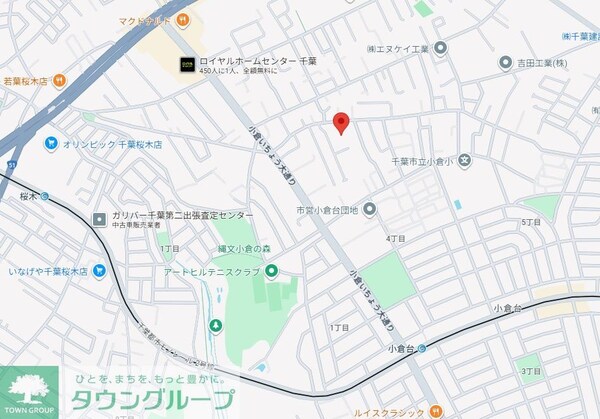 地図(お問合せはタウンハウジングまで！※現地待合わせ相談可能)
