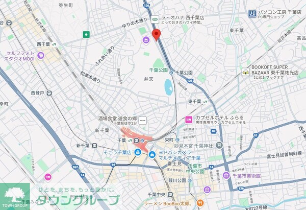 地図(お問合せはタウンハウジングまで！※現地待合わせ相談可能)