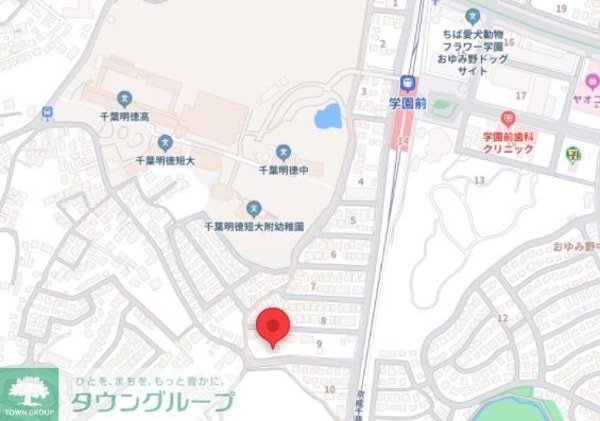 地図(お問合せはタウンハウジングまで！※現地待合わせ相談可能)