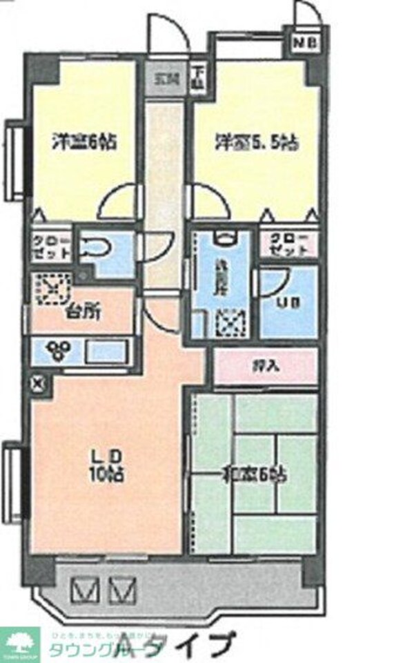 間取図(平面図)(間取図)