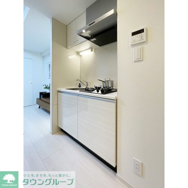 キッチン(【家具/調度品に関しては配置例を示したものであり、実際の賃…)