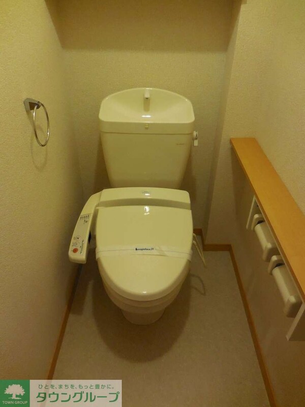 トイレ(温水便座付きでいつでも暖かいです。)