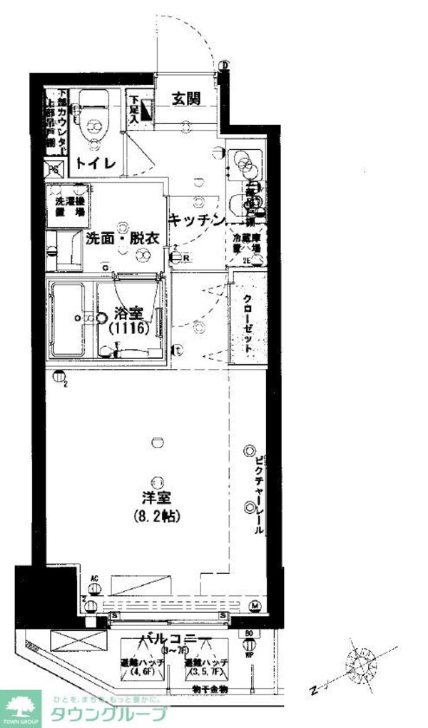 間取図(平面図)