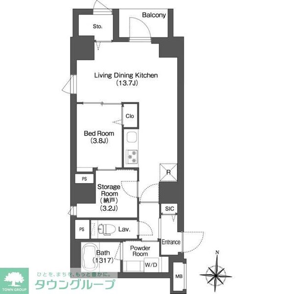 間取図(平面図)