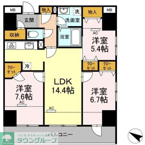 間取図(平面図)