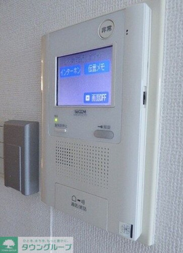 セキュリティ(インターホン　前回募集時／２０１９年１０月撮影)