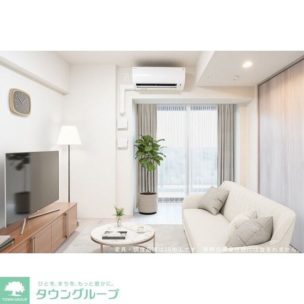 リビング・居室(【家具・調度品等はCG加工です。実際の賃貸住居には含まれま…)