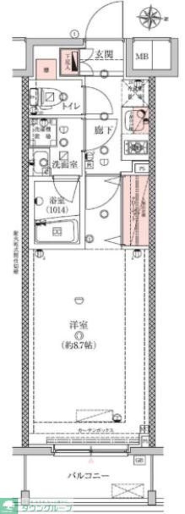 外観(間取図)