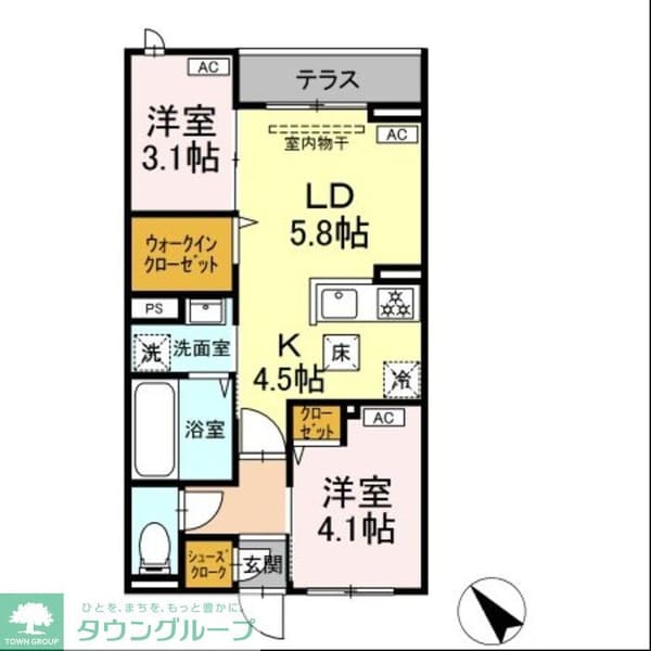 間取図(平面図)