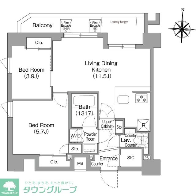 間取図