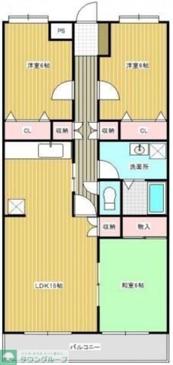 間取図(平面図)(間取図)