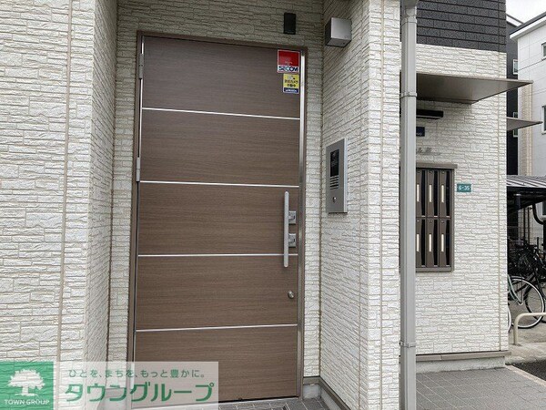 玄関(オートロックゲート)