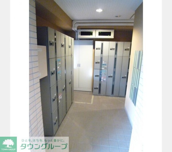 共有部分(A棟宅配ボックス2019年4月撮影)