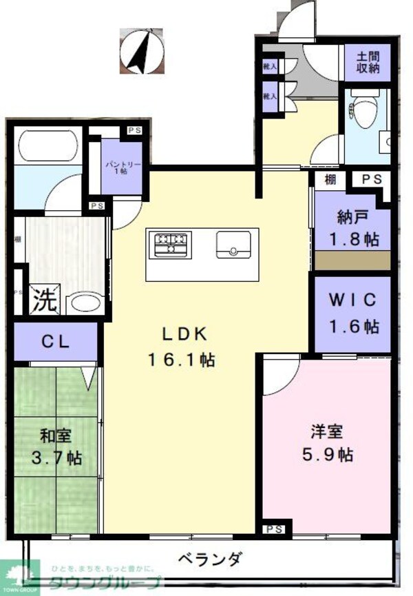 間取図(平面図)(間取図)