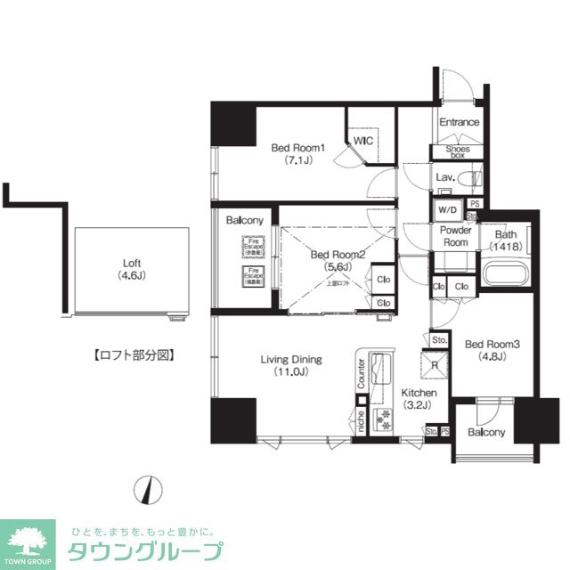 間取図
