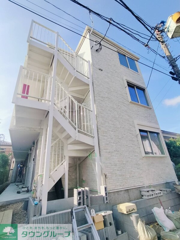 外観(建築中の外観でございます)
