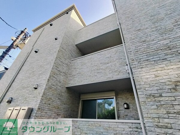 共有部分(建築中の外観でございます)