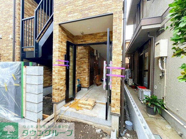 エントランス(建築中でございます)