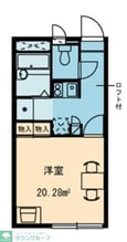 レオパレスエレンシアの間取図