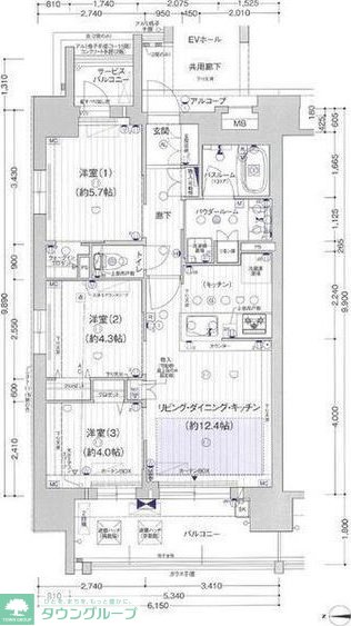 間取図