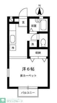 グレイシス阿佐谷の間取図