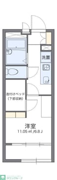 レオパレスエスペランサ横須賀の間取図