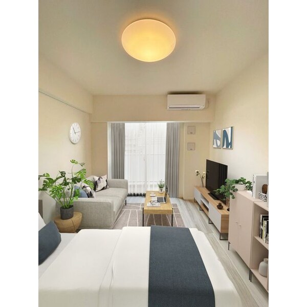 リビング・居室(家具・調度品等はCG 加工です。実際の賃貸住居 には含まれ…)