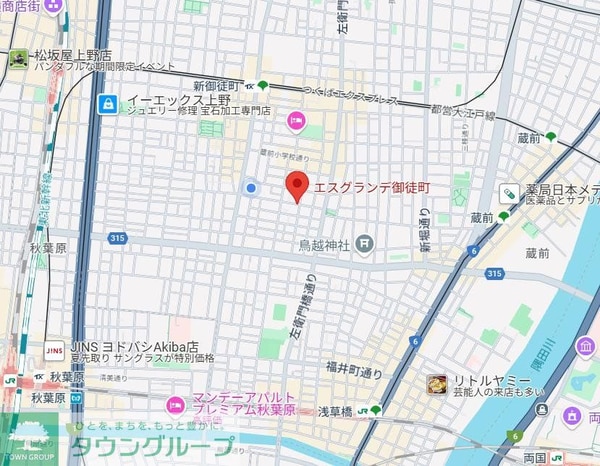 地図(間取図)