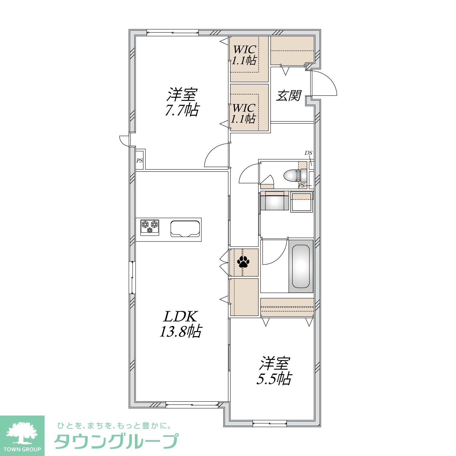 間取図