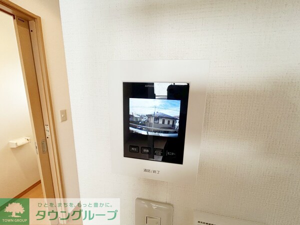 セキュリティ(★録画機能付きで不在時の来客も確認出来ます★)