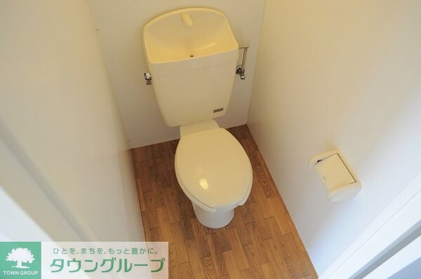 トイレ(　「同タイプの部屋の写真です」「現況優先」)