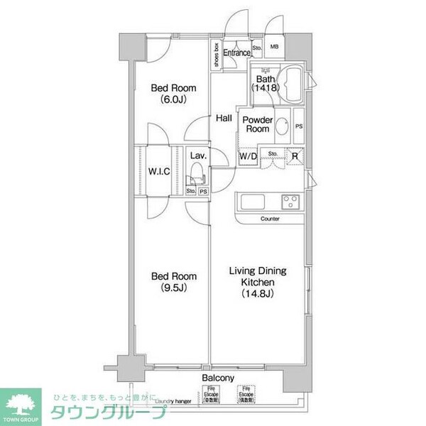 間取図(平面図)
