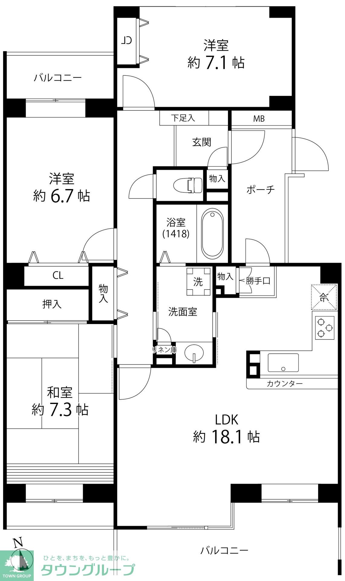 間取図