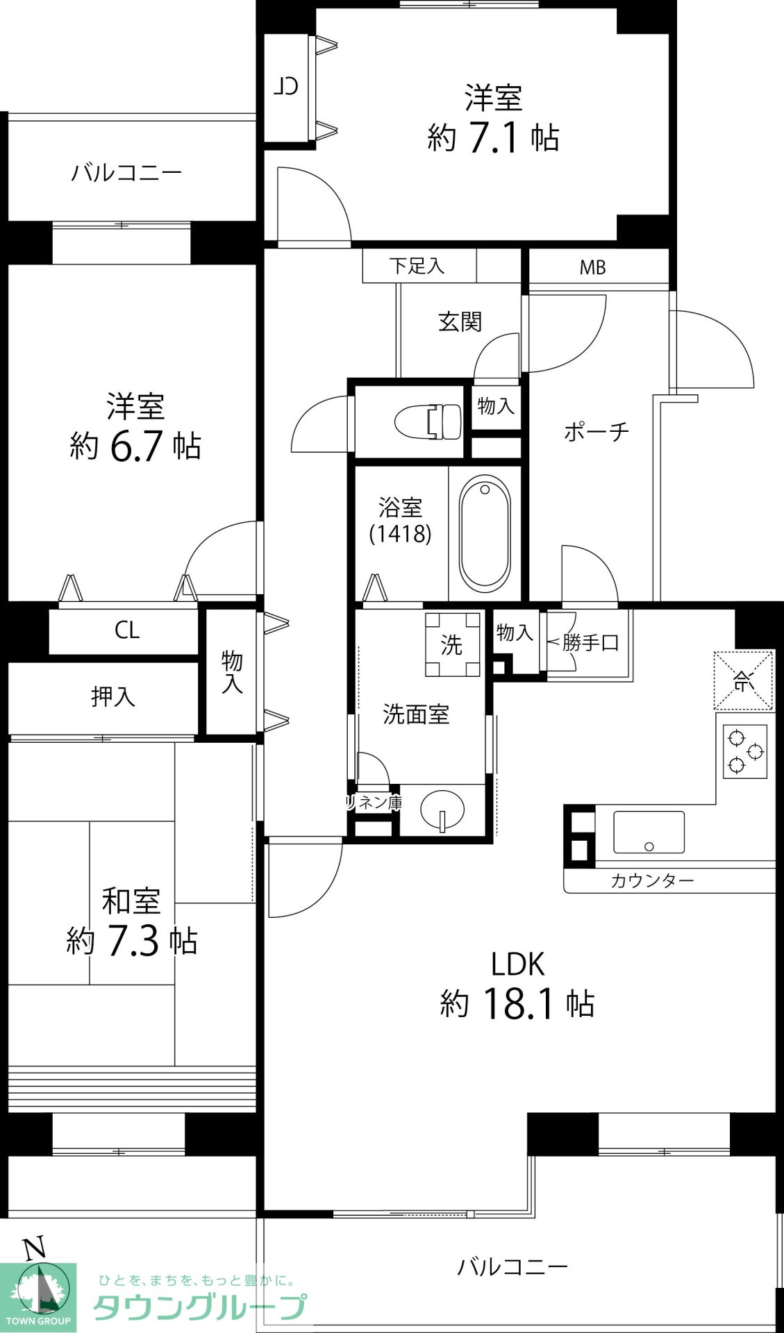 間取図