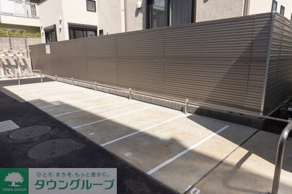 共有部分(バイク置き場)