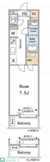 リブリ・蕨の間取り図