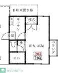 コーポカキザキの間取図