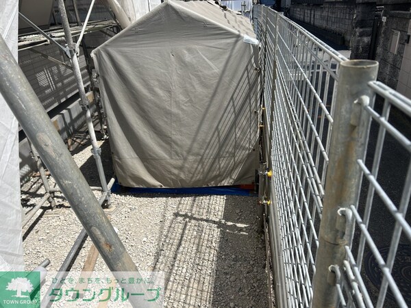 共有部分(ゴミ捨て場　予定地)
