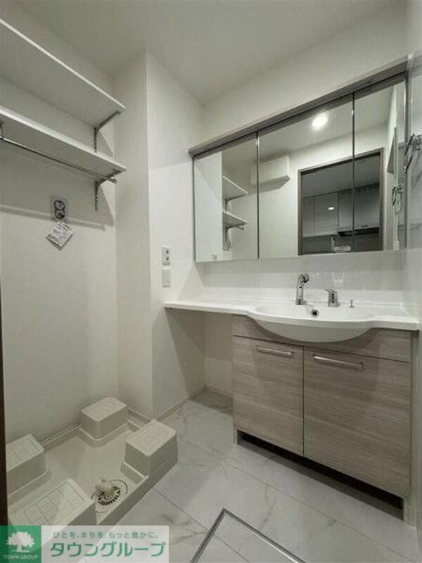 洗面(建築中です)