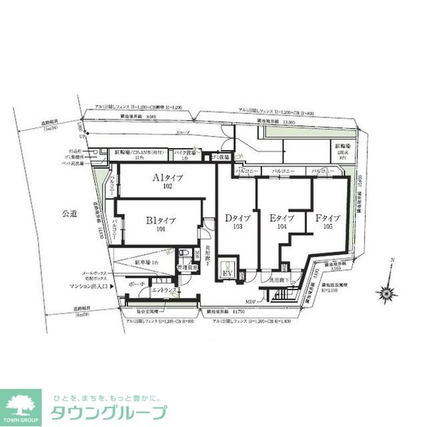 地図(間取図)